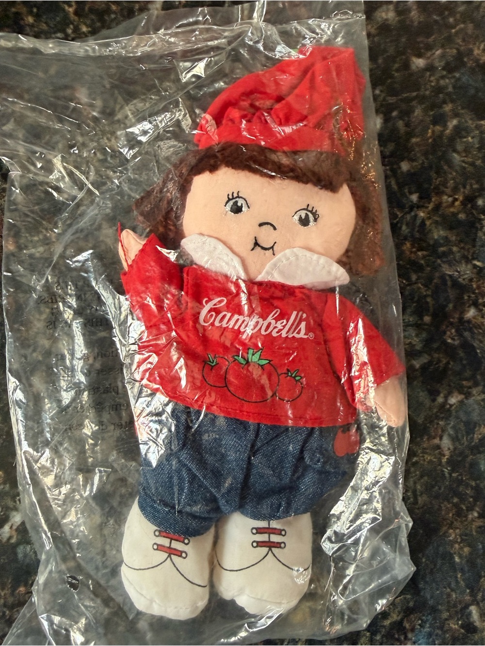 Campbells Soup Kid Collectible Plush 2000